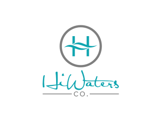 HiWaters co. logo design by hopee
