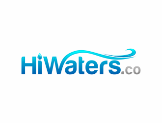 HiWaters co. logo design by hidro
