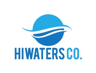 HiWaters co. logo design by AamirKhan