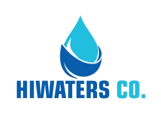 HiWaters co. logo design by AamirKhan
