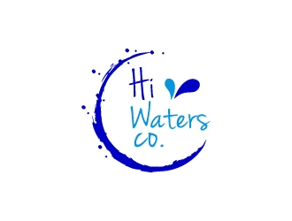 HiWaters co. logo design by Lovoos