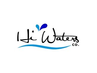 HiWaters co. logo design by Lovoos