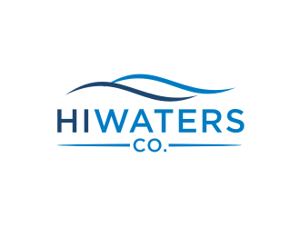 HiWaters co. logo design by Sheilla