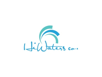 HiWaters co. logo design by wongndeso