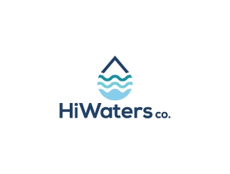HiWaters co. logo design by wongndeso