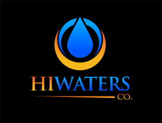 HiWaters co. logo design by serprimero