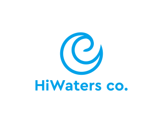 HiWaters co. logo design by changcut