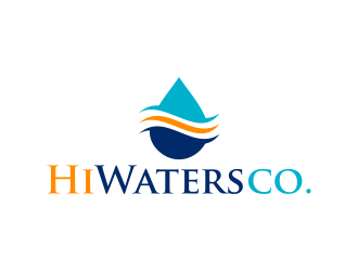 HiWaters co. logo design by ingepro