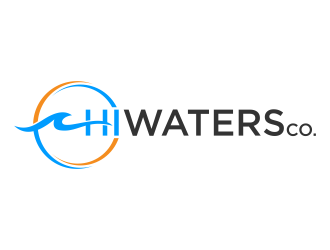 HiWaters co. logo design by pel4ngi