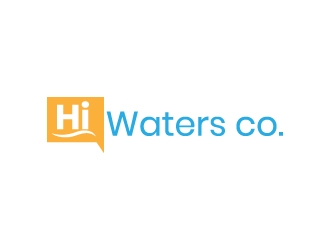 HiWaters co. logo design by drifelm