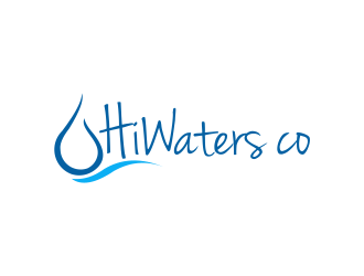 HiWaters co. logo design by luckyprasetyo