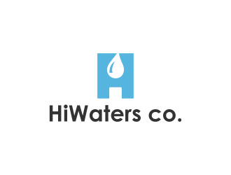 HiWaters co. logo design by vuunex