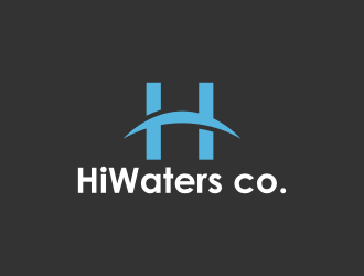 HiWaters co. logo design by vuunex