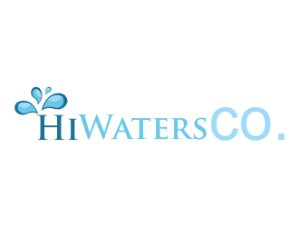 HiWaters co. logo design by mckris