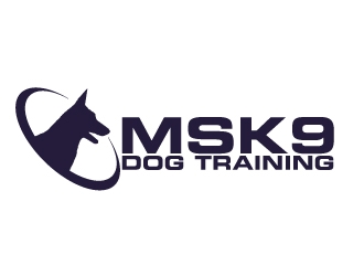 MSK9 Dog Training logo design by AamirKhan