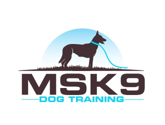 MSK9 Dog Training logo design by AamirKhan