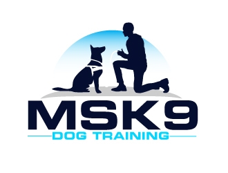 MSK9 Dog Training logo design by AamirKhan