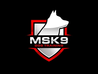 MSK9 Dog Training logo design by Lovoos