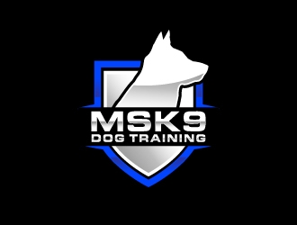 MSK9 Dog Training logo design by Lovoos