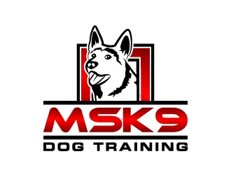 MSK9 Dog Training logo design by Kirito