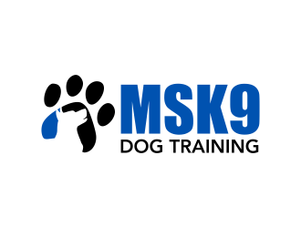 MSK9 Dog Training logo design by ingepro