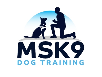 MSK9 Dog Training logo design by AamirKhan
