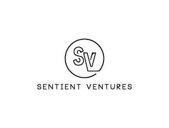 Sentient Ventures  logo design by BeezlyDesigns