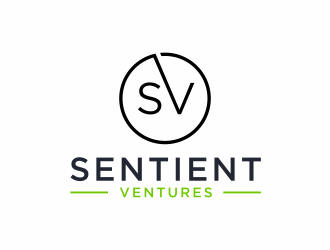 Sentient Ventures  logo design by Lafayate