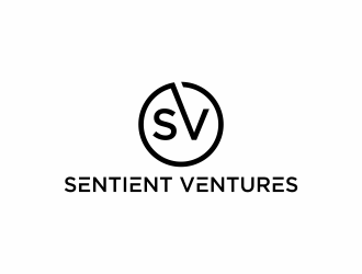 Sentient Ventures  logo design by hopee