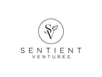 Sentient Ventures  logo design by wongndeso