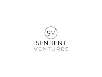 Sentient Ventures  logo design by aryamaity