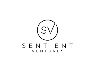 Sentient Ventures  logo design by wongndeso