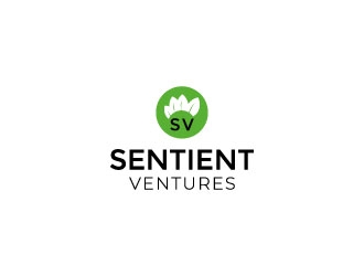 Sentient Ventures  logo design by aryamaity