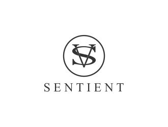 Sentient Ventures  logo design by assava