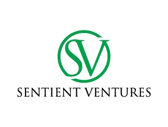 Sentient Ventures  logo design by mewlana