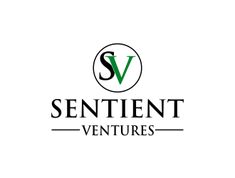 Sentient Ventures  logo design by luckyprasetyo