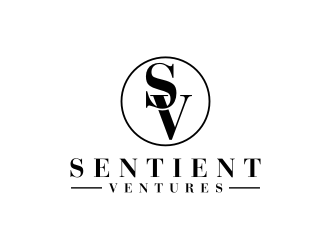 Sentient Ventures  logo design by uptogood