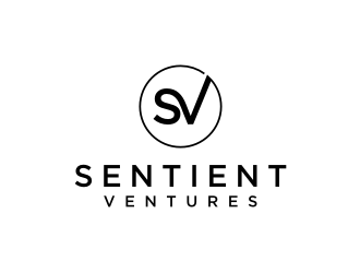 Sentient Ventures  logo design by uptogood