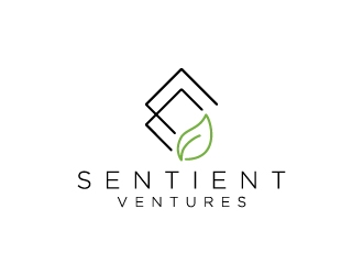 Sentient Ventures  logo design by wongndeso