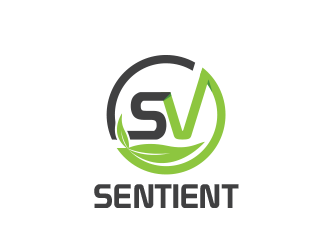 Sentient Ventures  logo design by AdenDesign