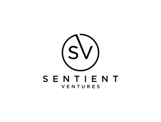 Sentient Ventures  logo design by haidar