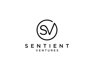 Sentient Ventures  logo design by haidar