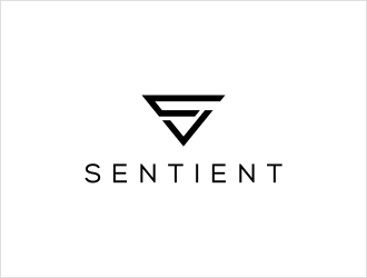 Sentient Ventures  logo design by Shabbir