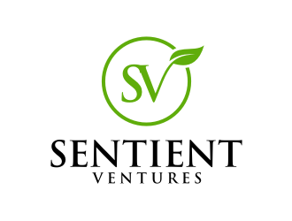 Sentient Ventures  logo design by larasati