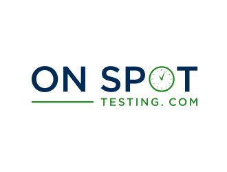 On Spot Testing .com logo design by scolessi