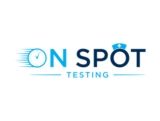 On Spot Testing .com logo design by scolessi