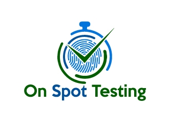 On Spot Testing .com logo design by AamirKhan