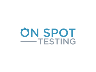 On Spot Testing .com logo design by changcut