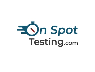 On Spot Testing .com logo design by serdadu