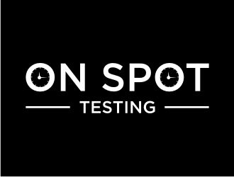 On Spot Testing .com logo design by Franky.